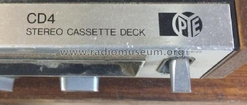 Stereo Cassette Deck CD-4; Pye Industries Ltd (ID = 3109509) R-Player