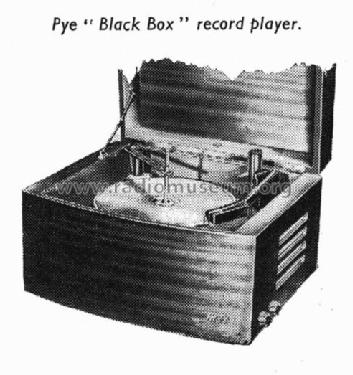 Black Box BBH; Pye Ltd., Radio (ID = 1870561) R-Player