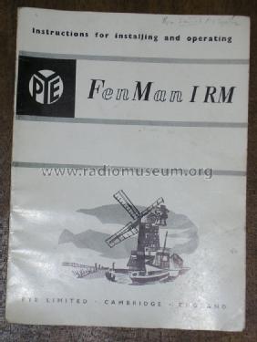 FenMan 1 RM ; Pye Ltd., Radio (ID = 1084737) Radio