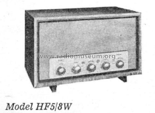 High Fidelity Amplifier HF5/8W; Pye Ltd., Radio (ID = 2837031) Ampl/Mixer