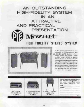 High Fidelity HFT 108M; Pye Ltd., Radio (ID = 2833374) Radio