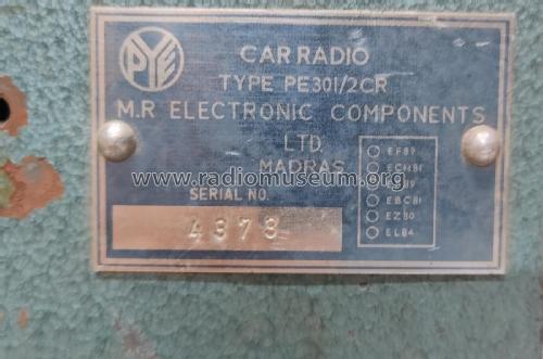 PE 301/2CR; Pye Ltd., Radio (ID = 2782483) Car Radio