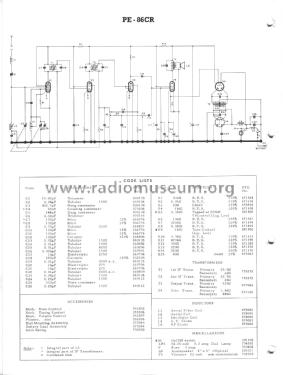 PE-86CR/LW; Pye Ltd., Radio (ID = 3068406) Car Radio