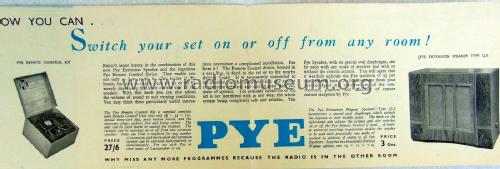 Remote Control ; Pye Ltd., Radio (ID = 2382816) Diverses