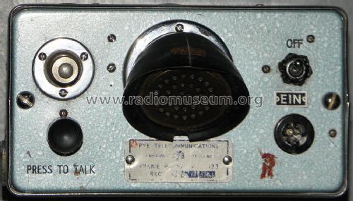 Walkie-Phone P.T.C.123; Pye Ltd., Radio (ID = 1775557) Commercial TRX