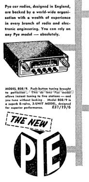 Model 808 PZ808; Pye N.Z. Ltd.; Waihi (ID = 3037574) Car Radio
