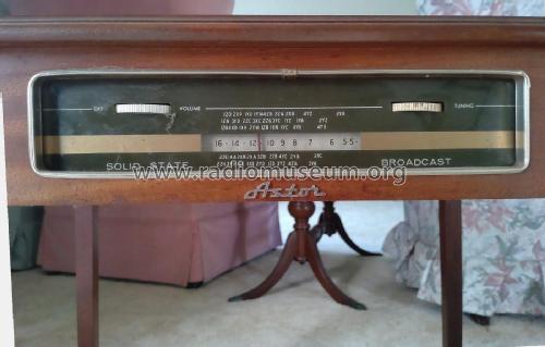 Astor Tooma Dual Purpose Table/Radio ATR; Pye N.Z. Ltd.; Waihi (ID = 3042448) Radio