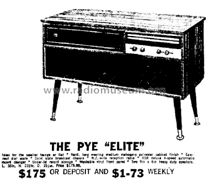 Elite 546; Pye N.Z. Ltd.; Waihi (ID = 3013293) Radio