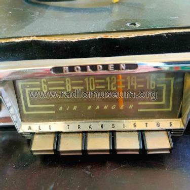 Holden Air Ranger All Transistor U7214; Pye N.Z. Ltd.; Waihi (ID = 3076076) Car Radio