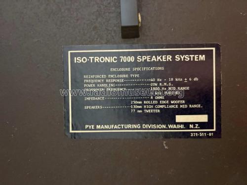 Isotronic Stereo System 7006; Pye N.Z. Ltd.; Waihi (ID = 3092288) Radio