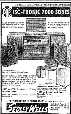 Isotronic Stereo System 7006; Pye N.Z. Ltd.; Waihi (ID = 3092290) Radio