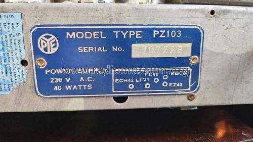 PZ103; Pye N.Z. Ltd.; Waihi (ID = 3117815) Radio