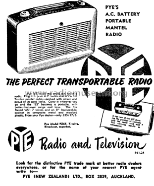 PZ65MBQ; Pye N.Z. Ltd.; Waihi (ID = 2889915) Radio