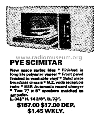 Scimitar 544; Pye N.Z. Ltd.; Waihi (ID = 2953858) Radio