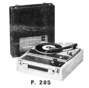 Valise Électrophone P205; Pygmy, Ciate-Pygmy (ID = 1561683) Reg-Riprod