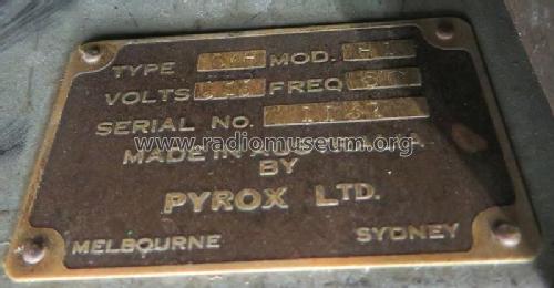 Wire Recorder CWR H1; Pyrox Ltd; Melbourne (ID = 2498892) R-Player