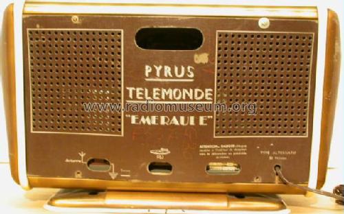 Télémonde Emeraude ; Pyrus-Télémonde, Éts (ID = 415878) Radio