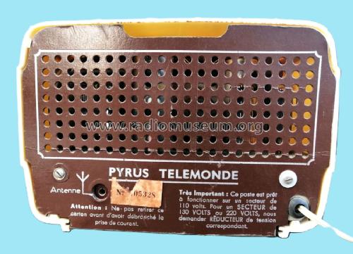 Télémonde Bijou Secteur ; Pyrus-Télémonde, Éts (ID = 3051593) Radio