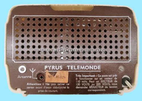 Télémonde Bijou Secteur ; Pyrus-Télémonde, Éts (ID = 3071176) Radio