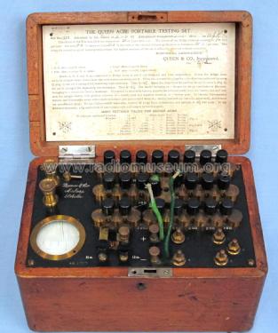 Acme Portable Test Set ; Queen & Co., James W (ID = 2332851) Equipment