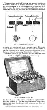 Acme Portable Test Set ; Queen & Co., James W (ID = 2332857) Equipment