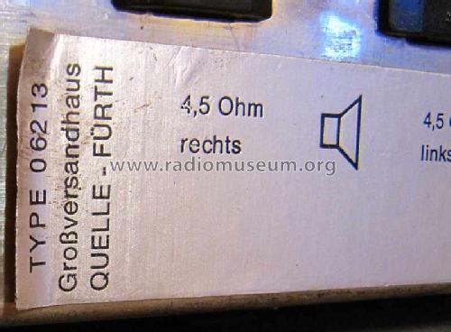 06213; QUELLE GmbH (ID = 1385151) Ampl/Mixer