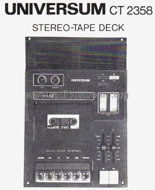 Cassetten Tape-Deck CT2358; QUELLE GmbH (ID = 2829211) Enrég.-R