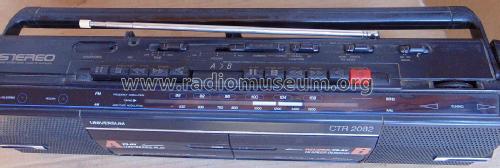 Universum 2 Band Stereo Radio Cassette Recorder CTR 2082; QUELLE GmbH (ID = 2907853) Radio