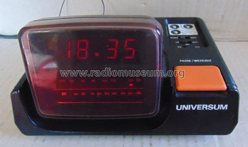 Universum UKW/MW Electronic Clock Radio UR1195 Bestell-Nr. 784.262 8; QUELLE GmbH (ID = 2582449) Radio