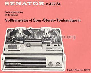 Senator tt 422 St; QUELLE GmbH (ID = 502630) R-Player