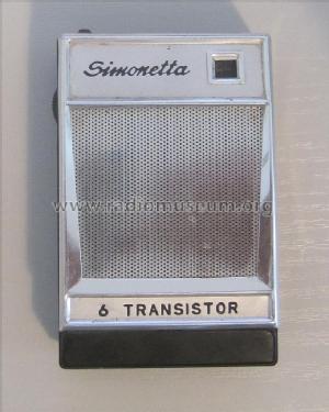 Simonetta 6 Transistor ; QUELLE GmbH (ID = 2775987) Radio