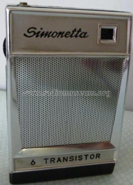 Simonetta 6 Transistor ; QUELLE GmbH (ID = 2024464) Radio