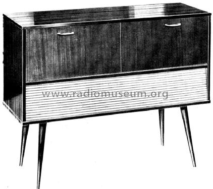 Simonetta-Musikschrank AF634 Art.-Nr. 06535; QUELLE GmbH (ID = 639582) Radio