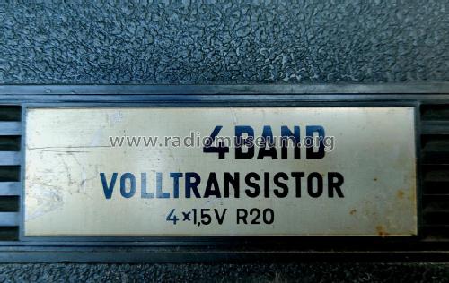 Simonetta 4 Band Volltransistor ; QUELLE GmbH (ID = 2743452) Radio