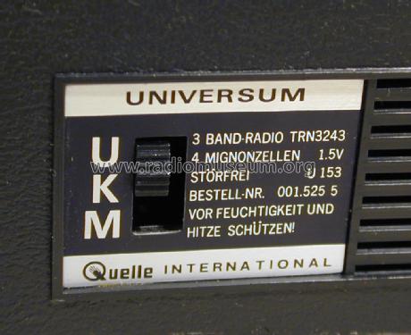 TRN3243; QUELLE GmbH (ID = 2614869) Radio