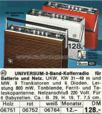 TRN-5511; QUELLE GmbH (ID = 1988639) Radio