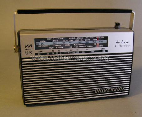 Universum 2 Bereich de Luxe 10 Transistor Bestell Nr. 09700; QUELLE GmbH (ID = 594215) Radio