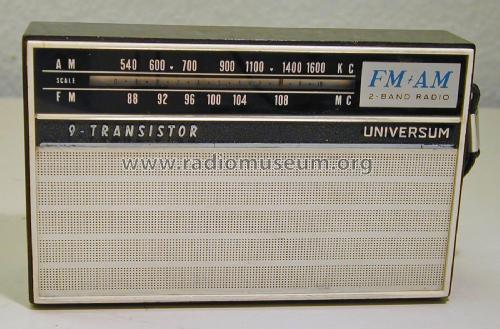 Universum 9-Transistor Best-Nr. 09359 ; QUELLE GmbH (ID = 1752750) Radio