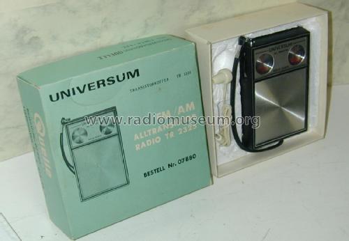 Universum All Transistor TR2325 BN 07880; QUELLE GmbH (ID = 2369239) Radio