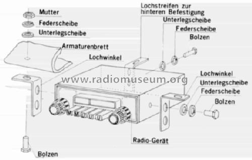 Universum ATR-932Q; QUELLE GmbH (ID = 370383) Car Radio