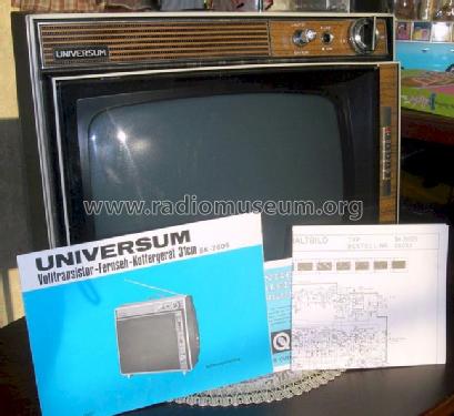 Universum SK-2605 Bestell Nr. 05052; QUELLE GmbH (ID = 1253808) Télévision