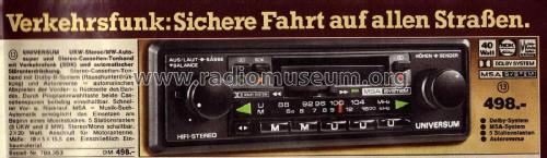 Universum UKW-Stereo/MW-Autosuper Bestell-Nr. 788.353; QUELLE GmbH (ID = 2039380) Car Radio