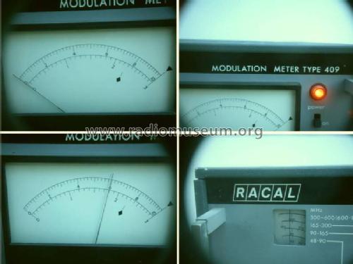 Modulation Meter 409; Racal Engineering / (ID = 1042446) Equipment