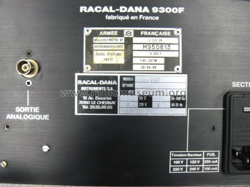 R.M.S. RF Voltmeter 9300F; Racal Engineering / (ID = 1845080) Equipment