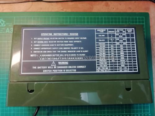 Battery Charger MA945B; Racal Engineering / (ID = 2934747) Military