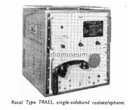 SSB Radiotelephone TRA55; Racal Engineering / (ID = 2585465) Commercial TRX