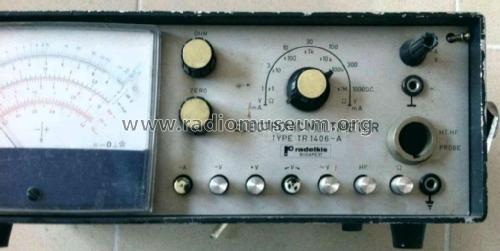 Electronic Multimeter TR1406-A; Radelkis Ktsz.; (ID = 2927820) Equipment