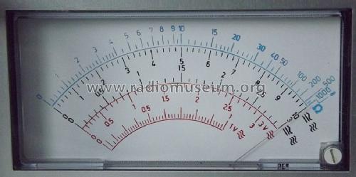 HT and HV VT Voltmeter TR-1408; Radelkis Ktsz.; (ID = 1433218) Equipment