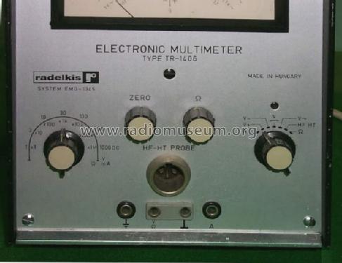 Multimeter 1345 - TR-1406; Radelkis Ktsz.; (ID = 1294368) Equipment