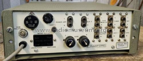 Stereo Control Unit SC22P; Radford Audio Ltd.; (ID = 2715890) Ampl/Mixer